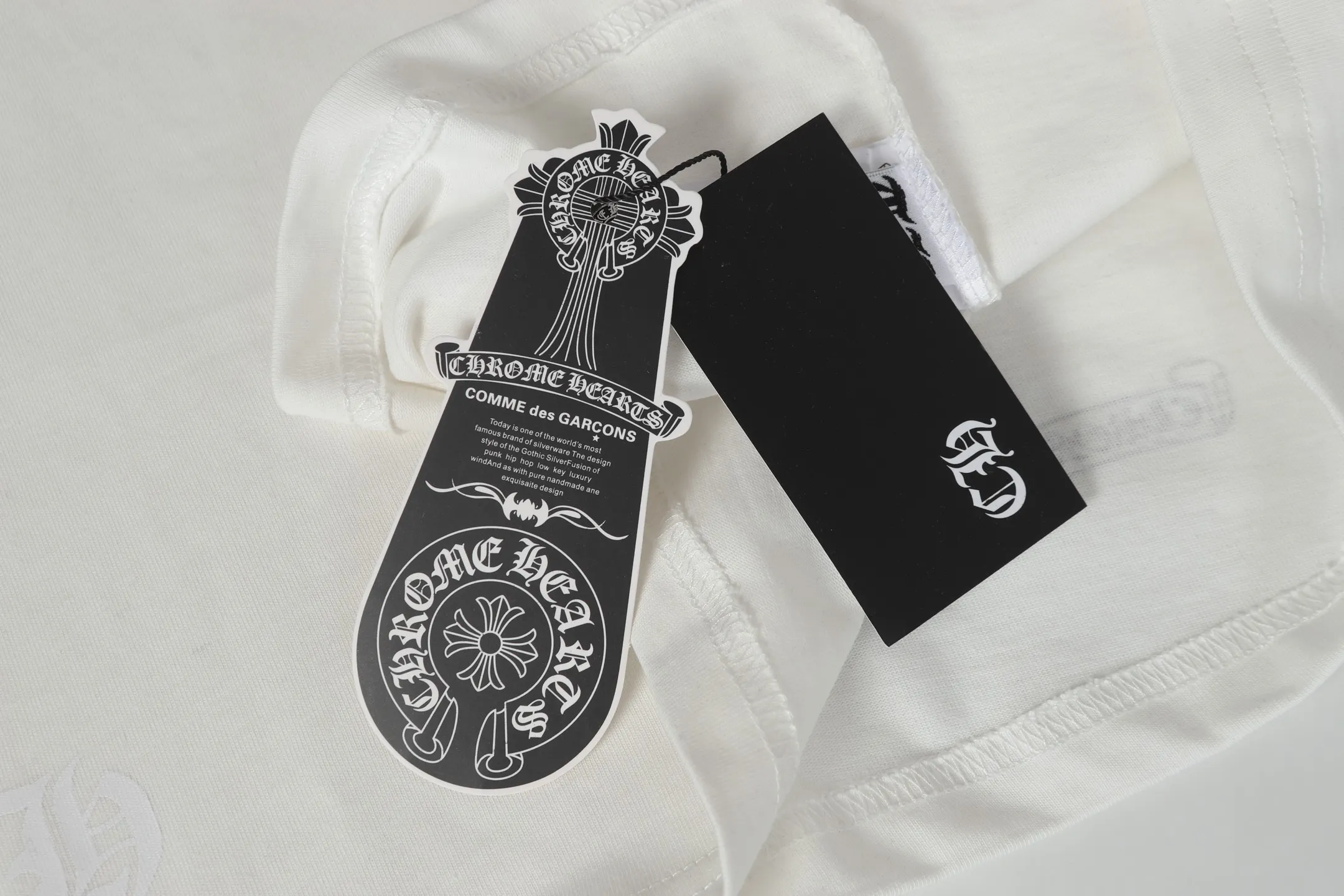 P160 #K2117 cross-border model. Those who pursue quality, please do not place an order. -Chrome Hearts/Chrome Hearts 23ss Sanskrit printed popular long-sleeved T-shirt -High weight, high density and high quality. The wool is soft, delicate and skin-friendly. It feels soft and silky. It has excellent warmth and skin-friendly properties. XL